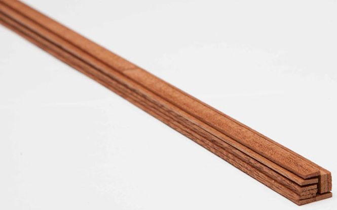 Hovedbilde Mahogni list 1,5x8x880mm. 10stk.