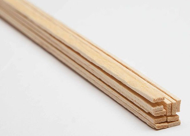 Hovedbilde Abachi list 1,8x5x880mm. 10stk
