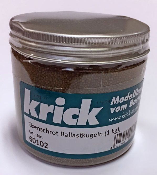 Hovedbilde Ballast for båt. 1 kg. små metallkuler.