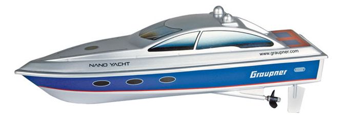 Hovedbilde Nano Yacht ferdig modell m/fjernstyring. 300 mm.