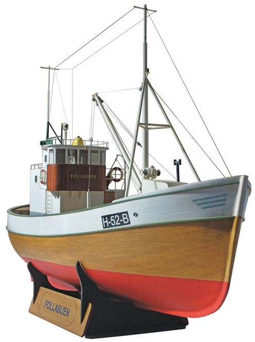 Hovedbilde Follabuen fiskekutter V2. Lengde 750 mm. 1:25 